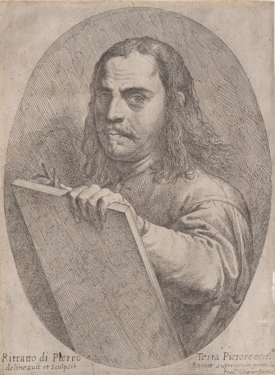 Self-Portrait by Pietro Testa