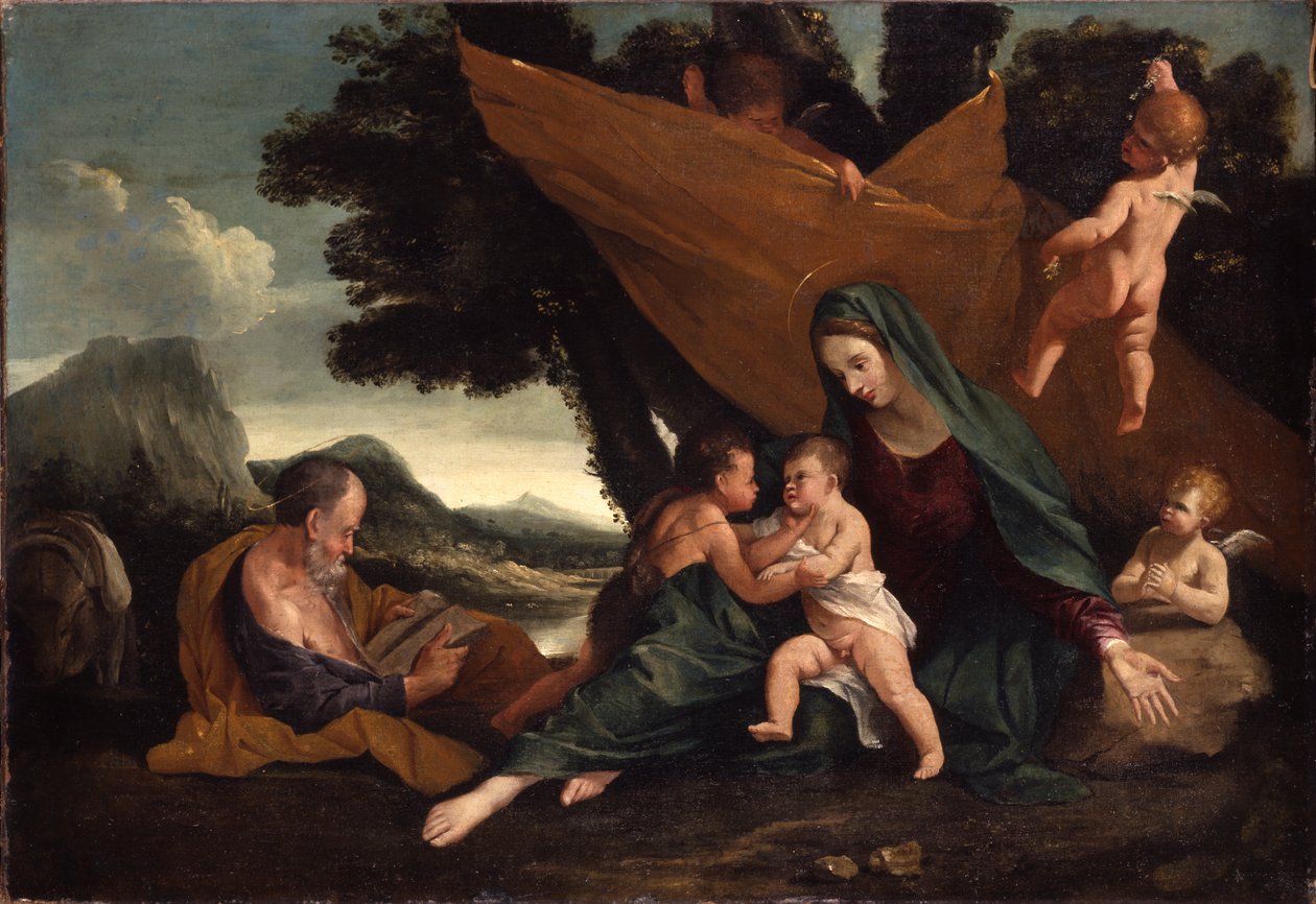 The Rest on the Flight Into Egypt by Pietro Testa