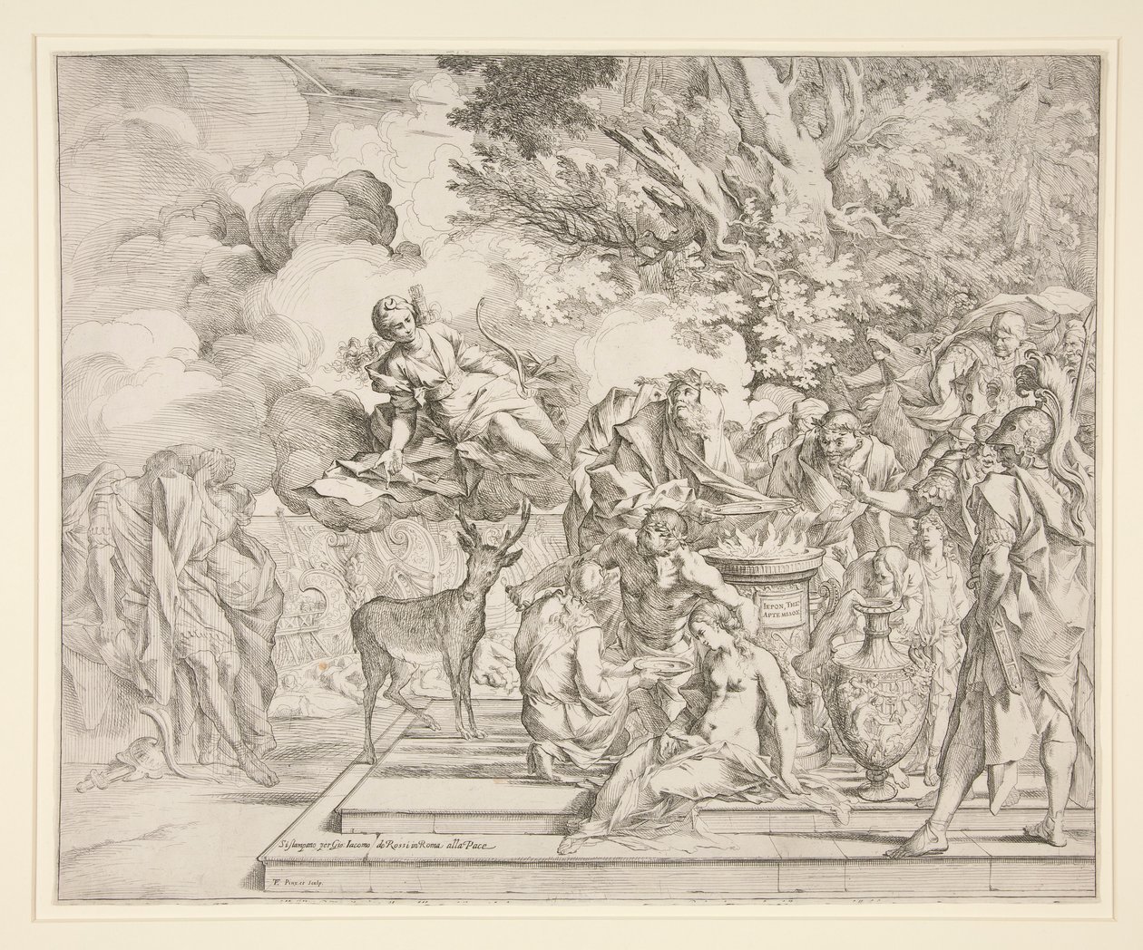 The Sacrifice of Iphigenia by Pietro Testa