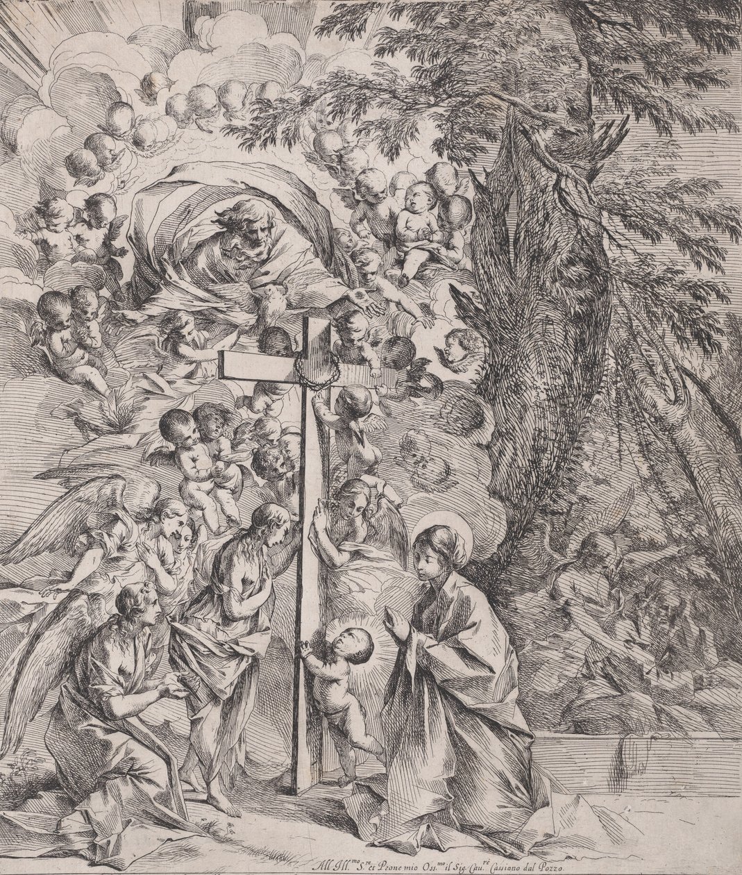 The Dream of St Joseph by Pietro Testa
