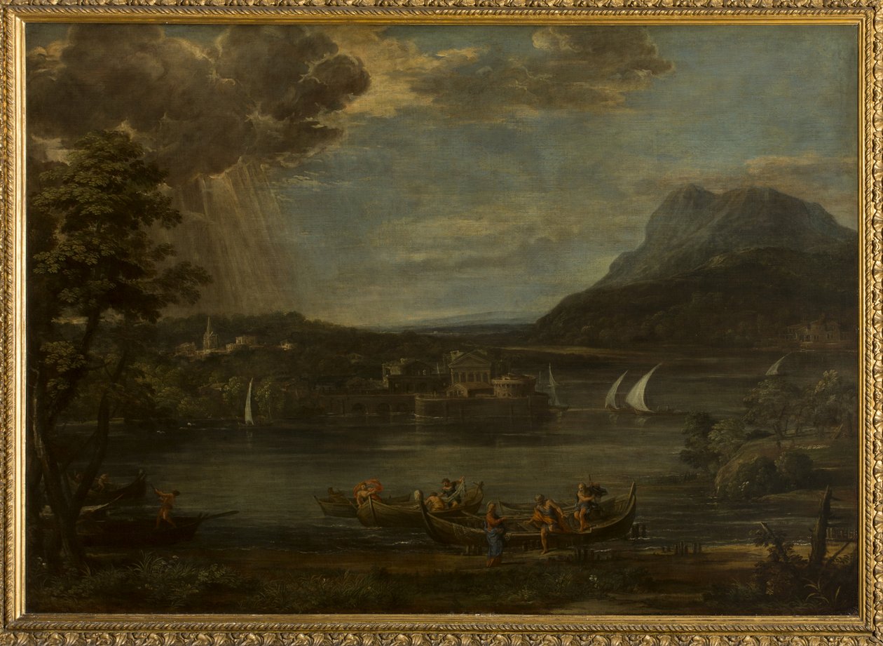 Landscape with the Calling of Saint Peter by Pietro da Cortona