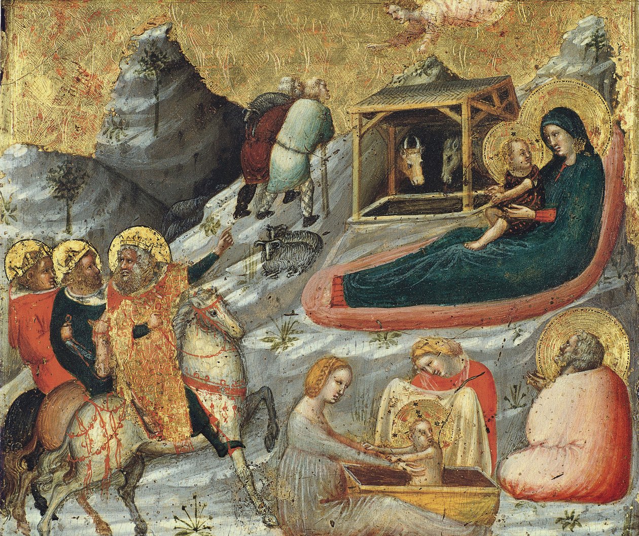 The Nativity and Other Episodes from the Childhood of Christ by Pietro da Rimini