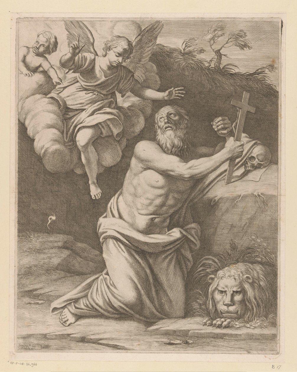 Saint Jerome in the Desert by Pietro del Po