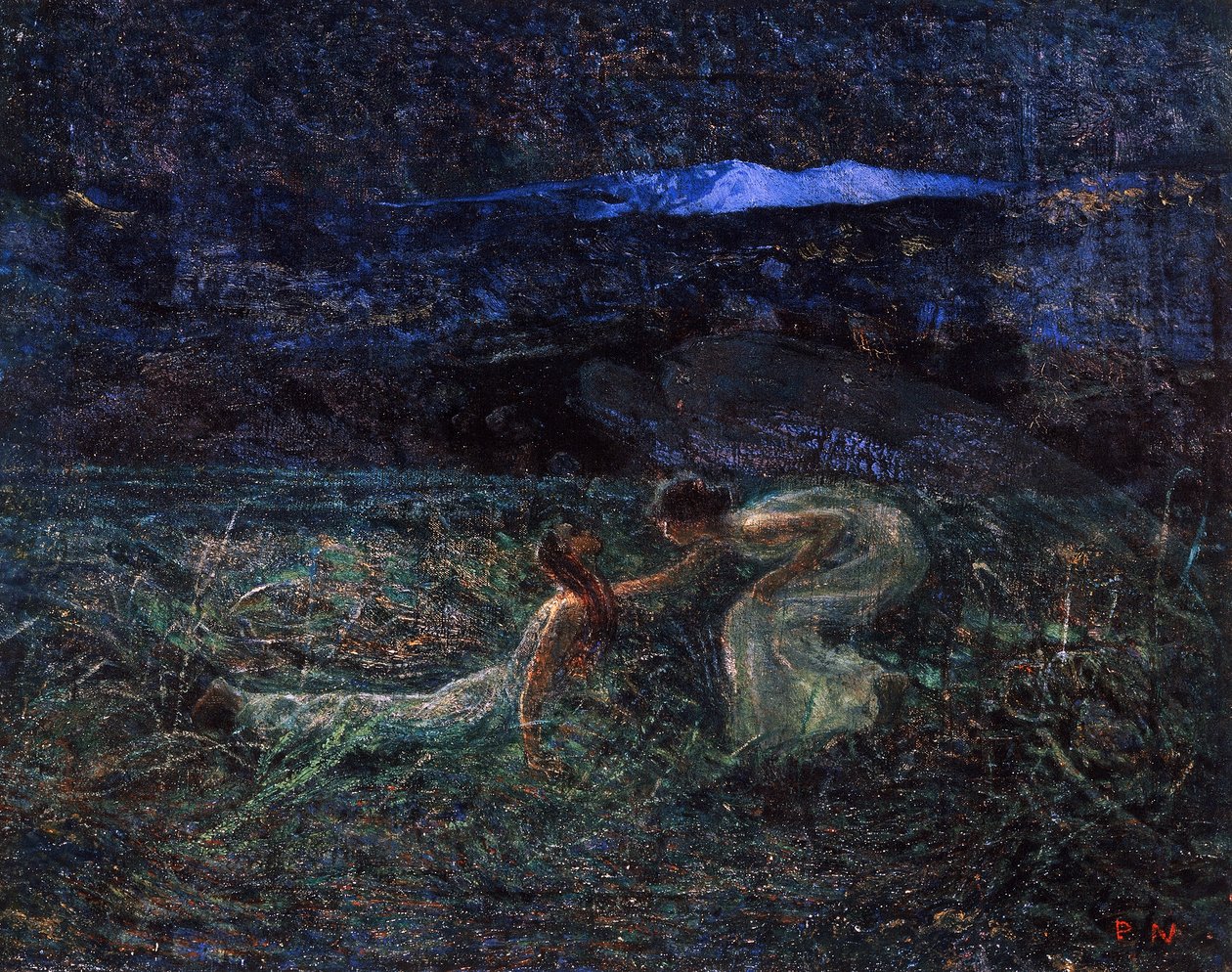 Symphony of the Moon by Plinio Nomellini