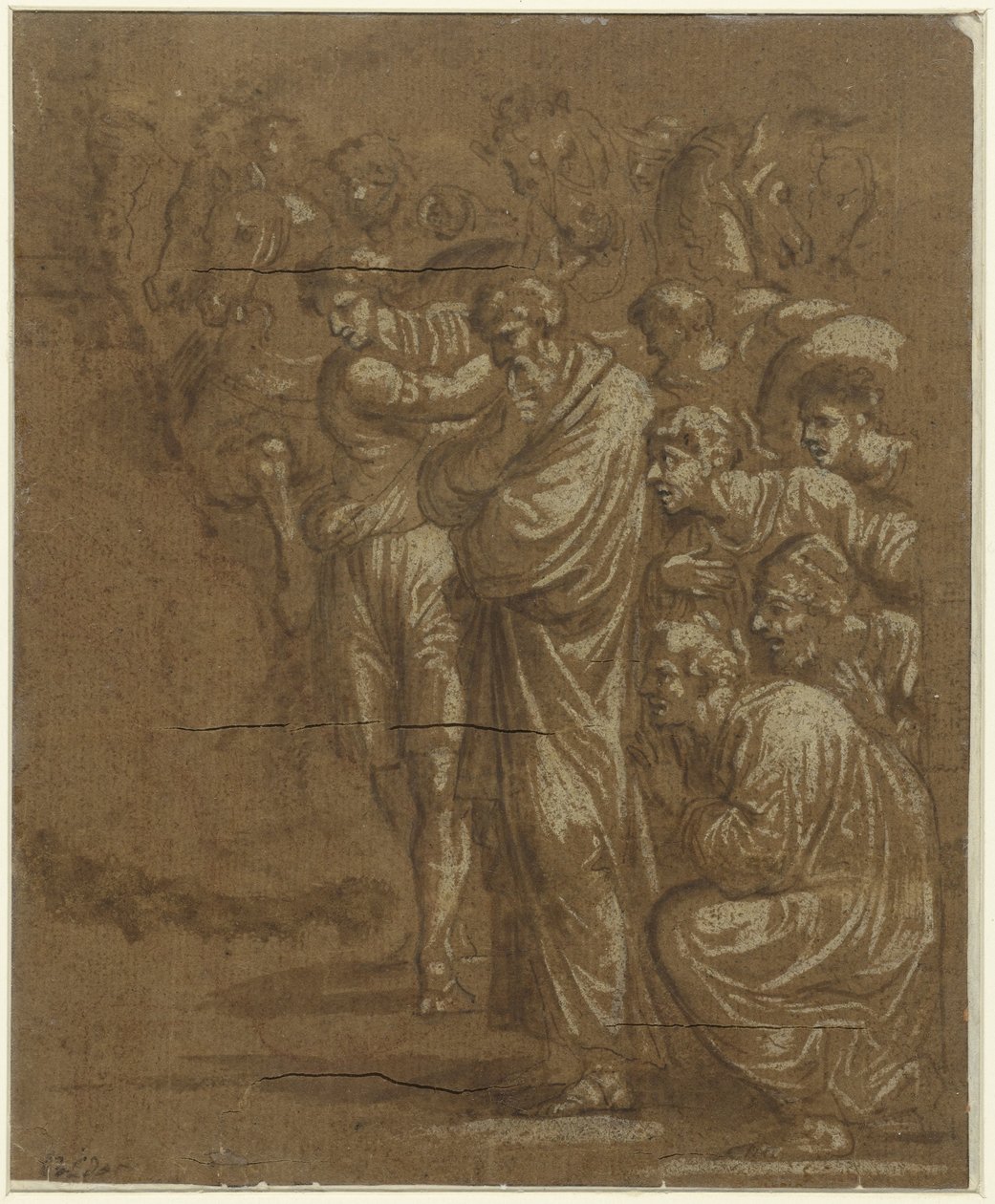 Adoration of the Magi by Polidoro da Caravaggio (possibly)