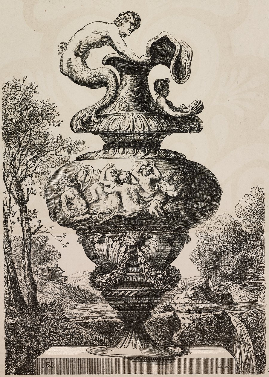 Vase painted by Polidoro da Caravaggio by Polidoro da Caravaggio