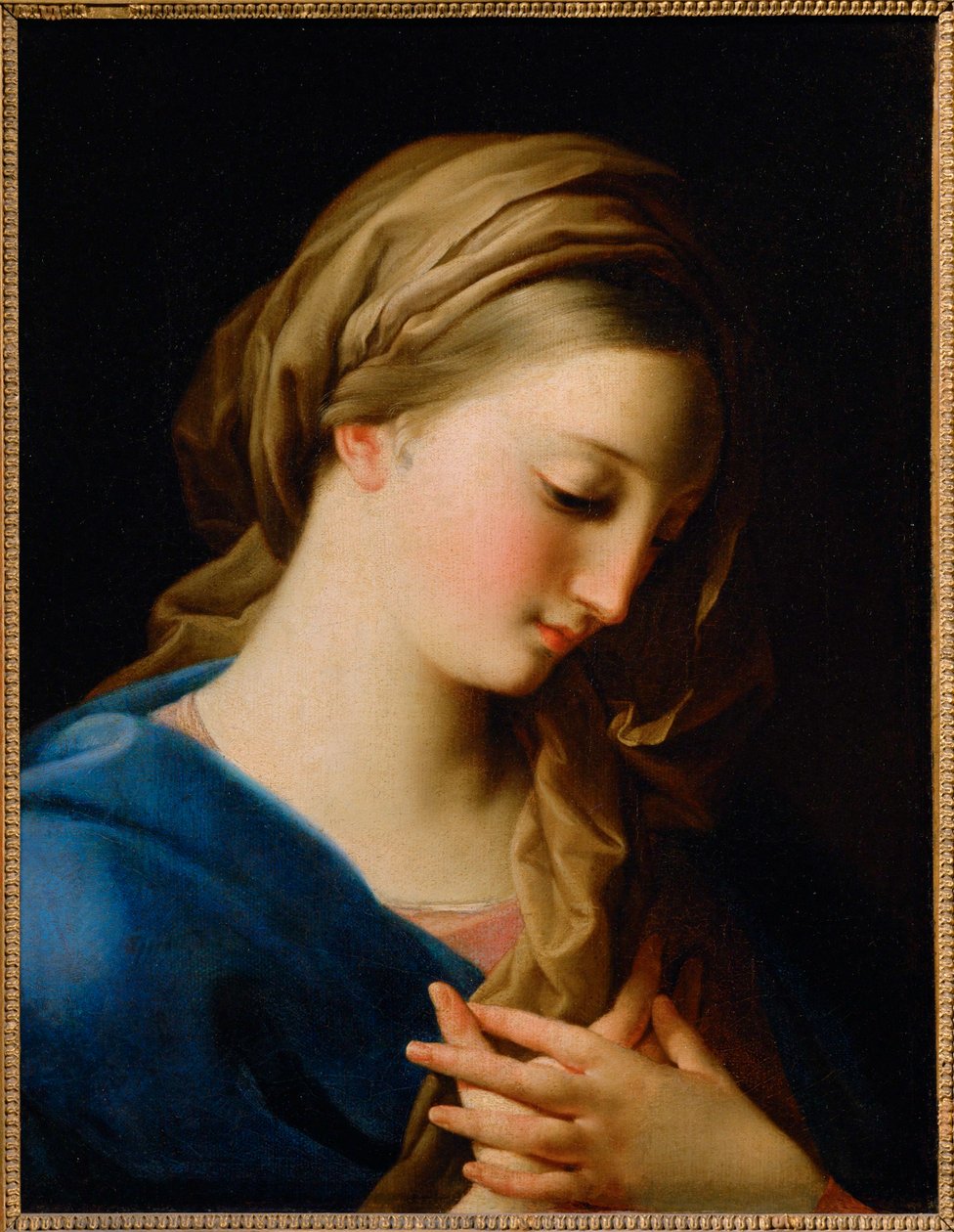 The Virgin of the Annunciation by Pompeo Girolamo Batoni