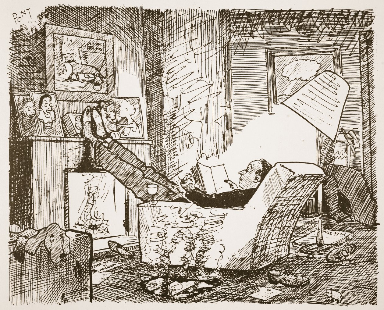 The Bachelor, illustration from 