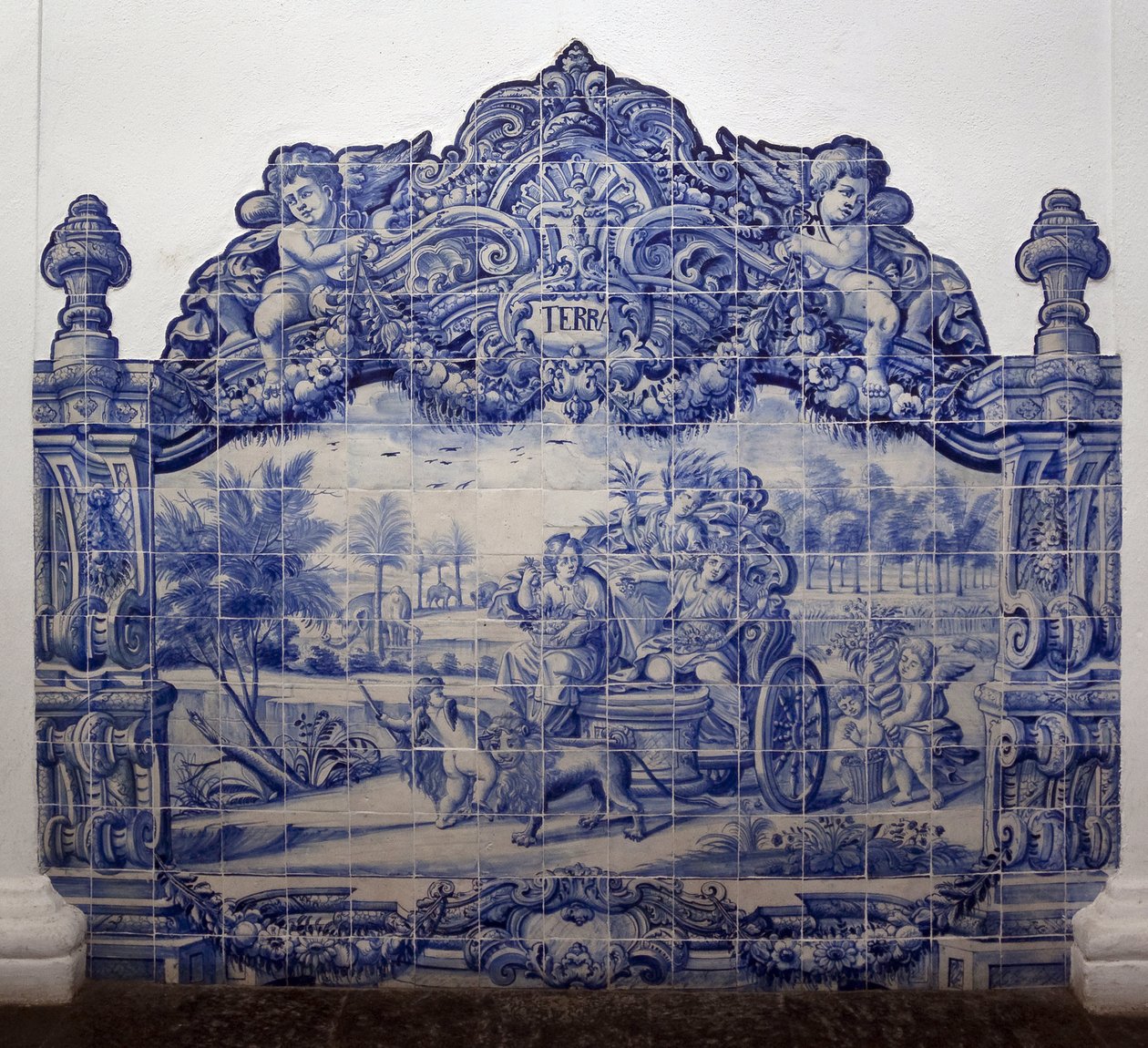 Allegory of the Earth by Portuguese School