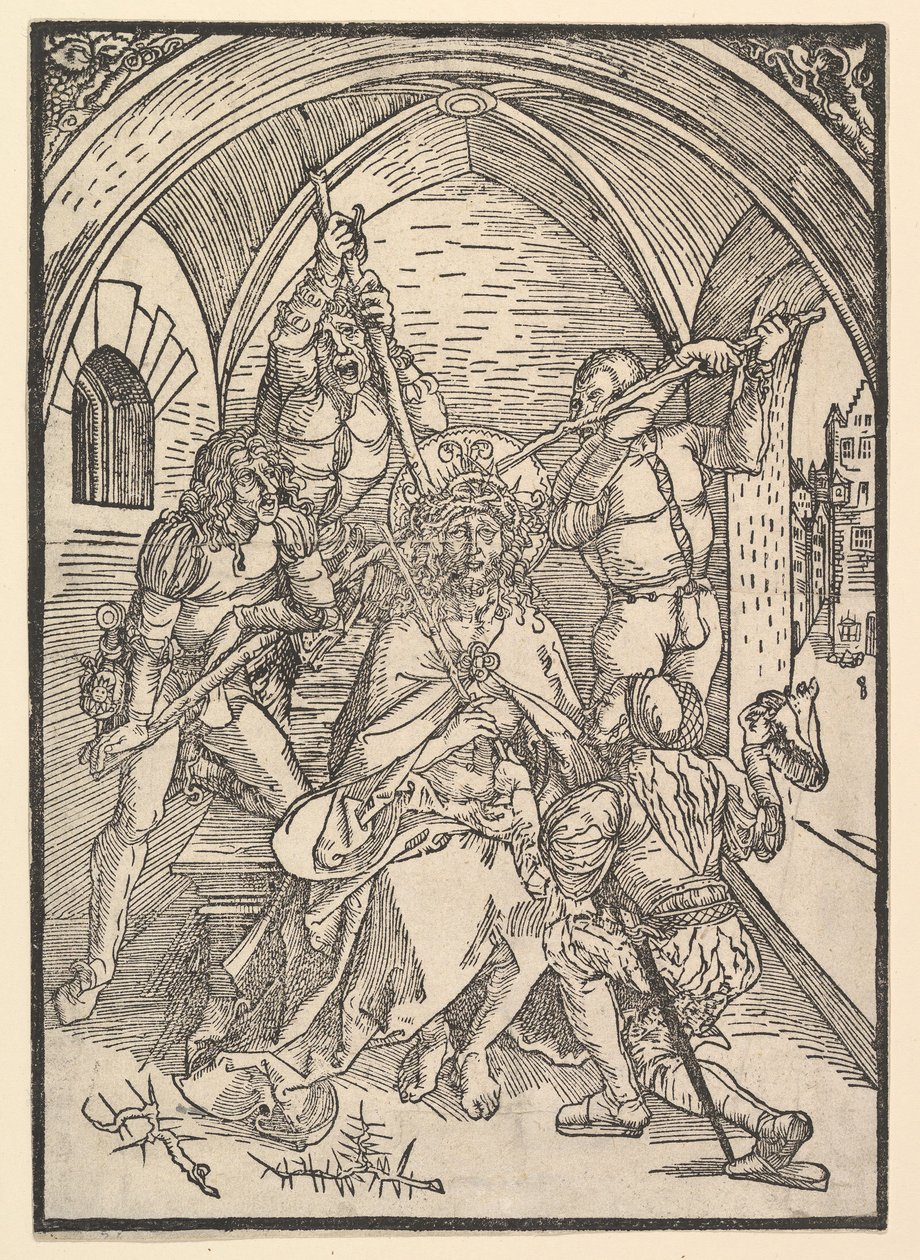 Christ Crowned with Thorns by Possibly Albrecht Dürer