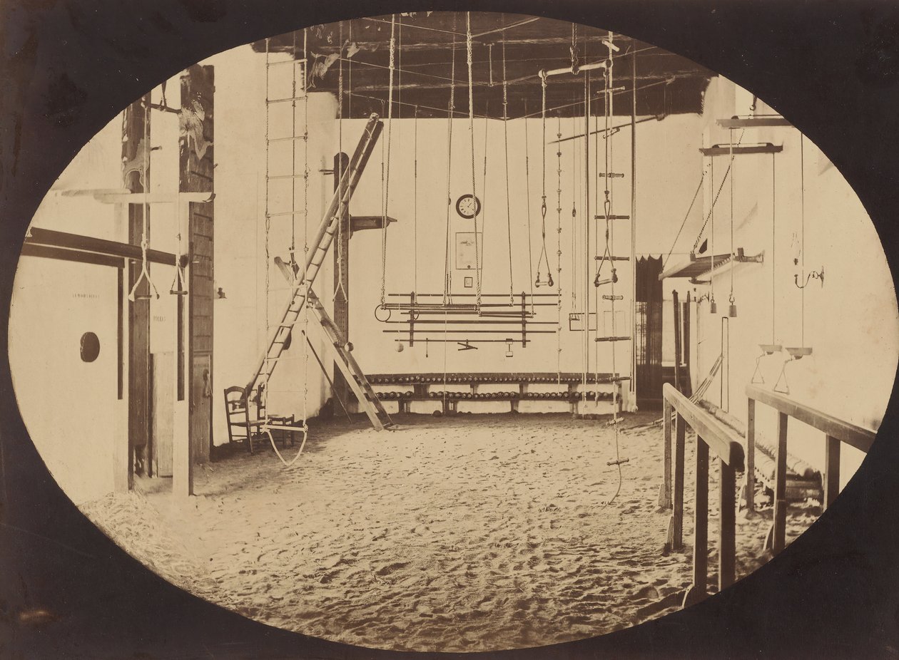 Gimnasio López, de Sevilla, ca. 1860 by Possibly by Luigi Pesce.
