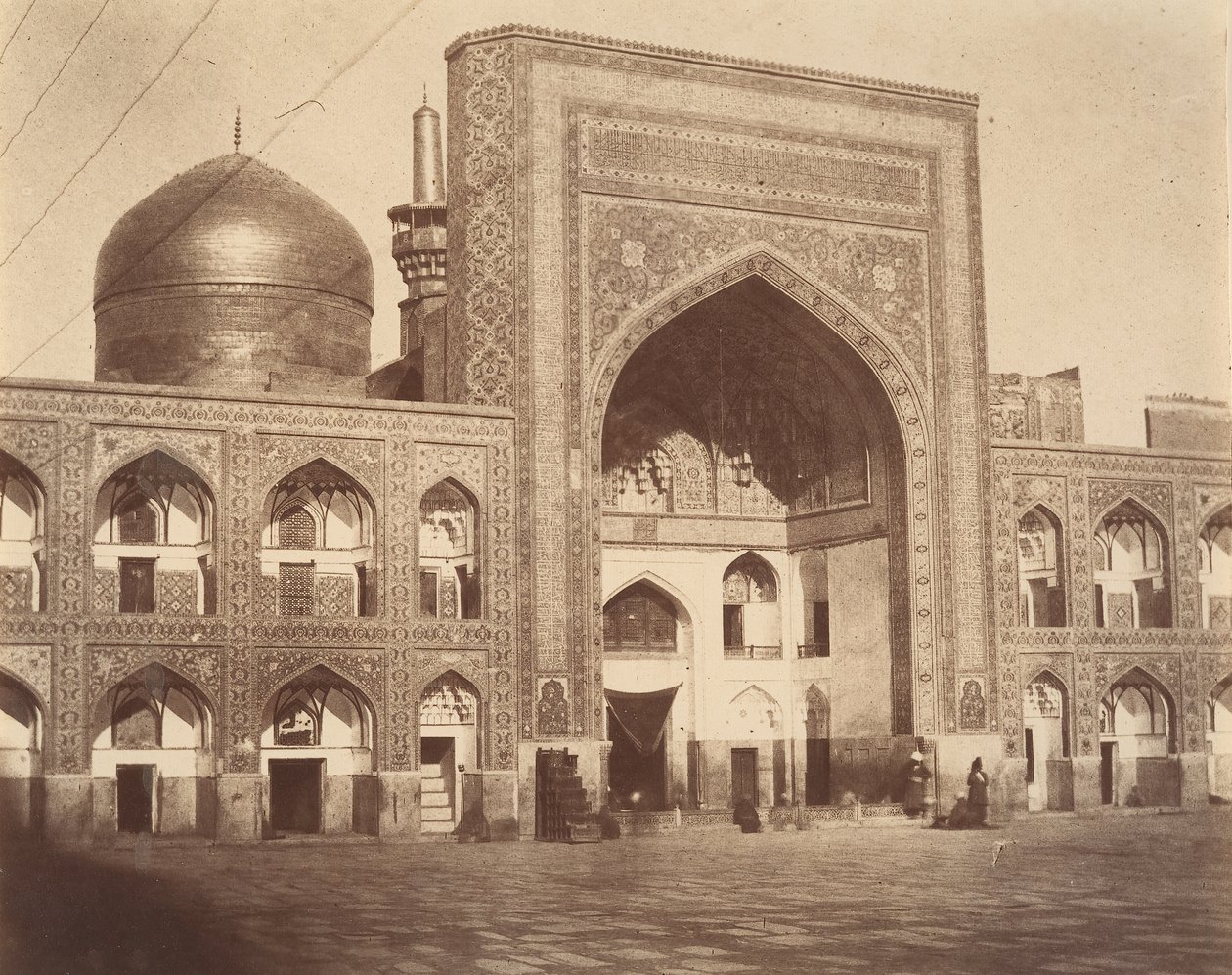 Main Gate of Imam Riza, Mashhad, Iran by Possibly by Luigi Pesce.