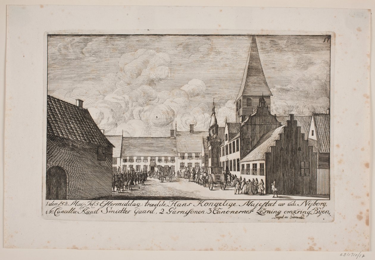 Frederik V in Nyborg by Poul Isac Grønvold