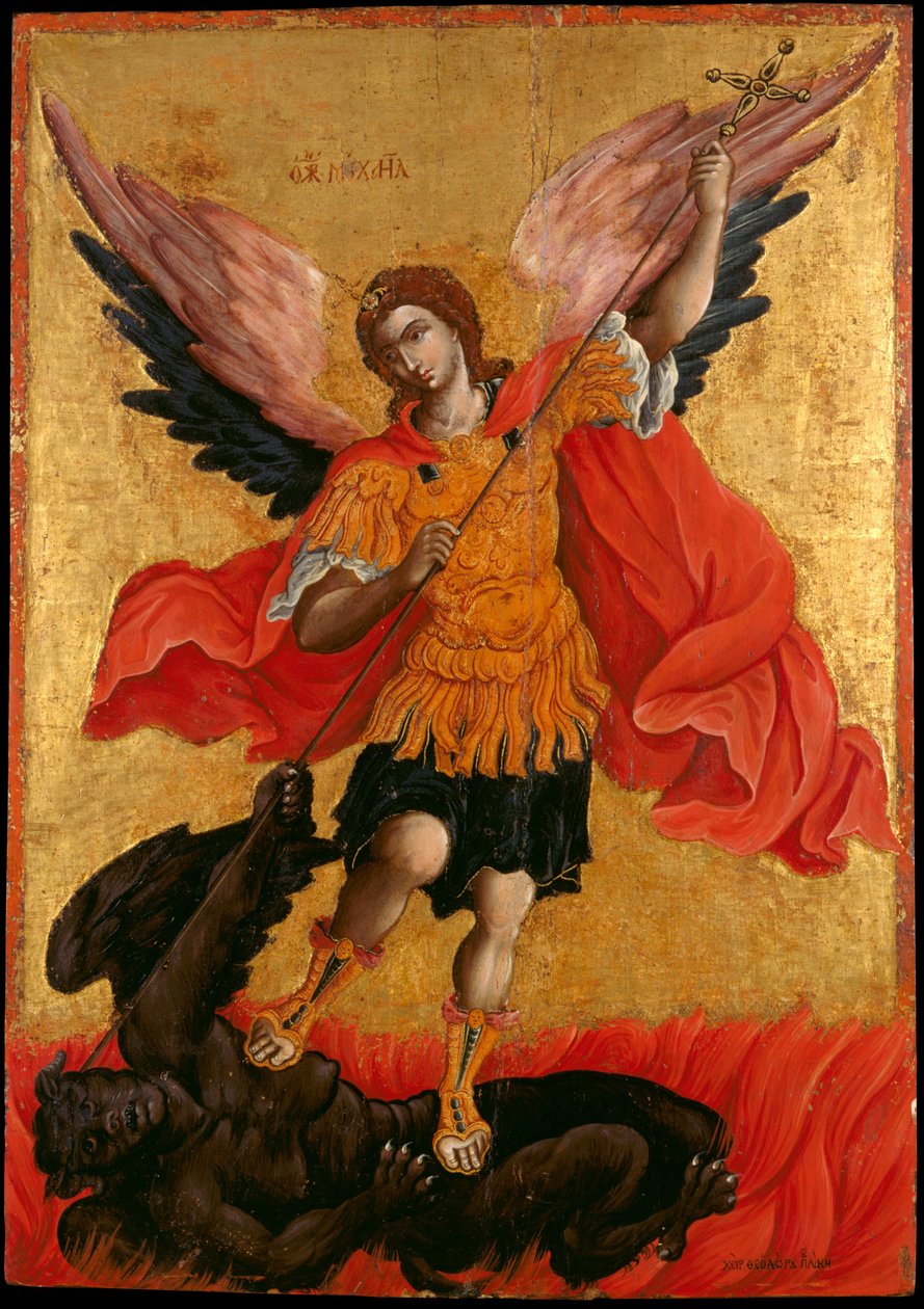 The Archangel Michael by Poulakis Theodoros