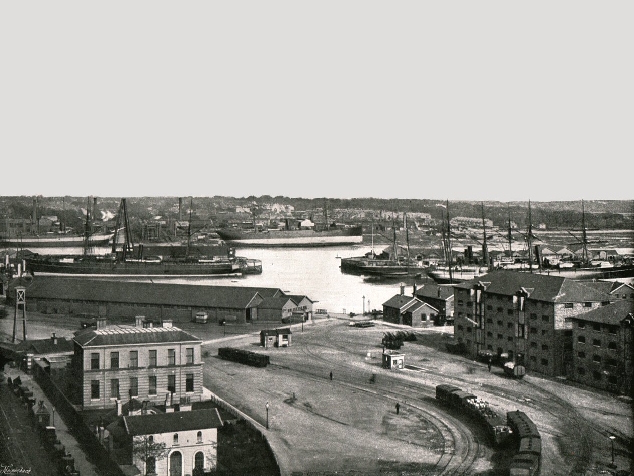 The Docks, Southampton by Poulton and Co