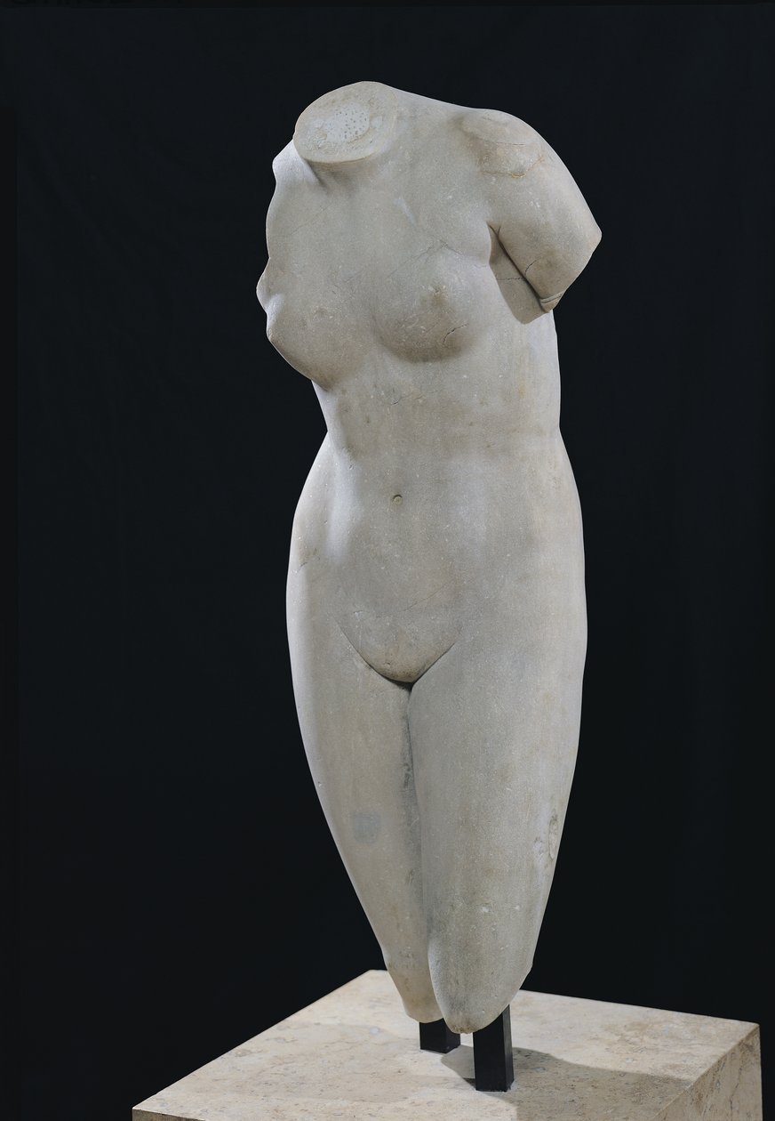 Torso of Venus of Cnidos by Praxiteles