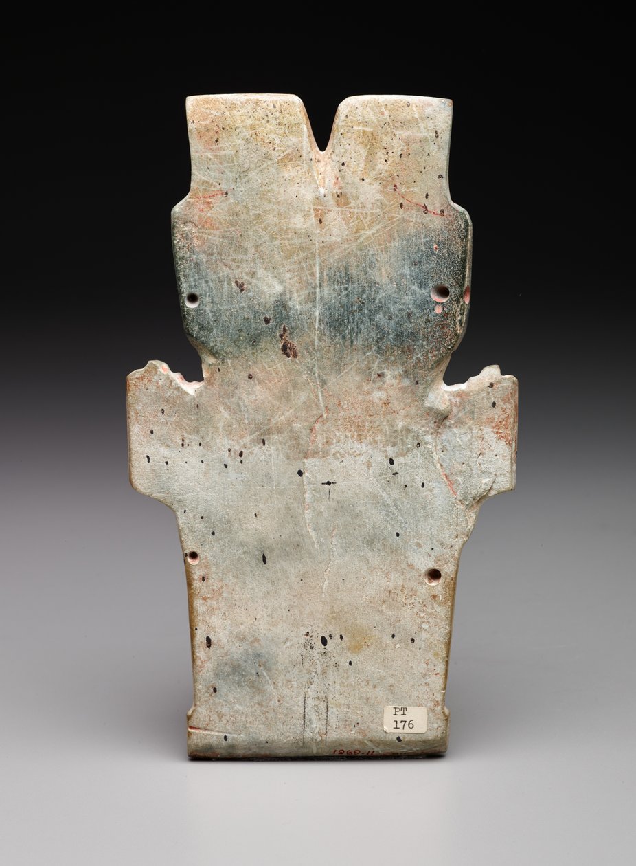 Reverse of an Anthropomorphic Plaque, Possibly the Fire Serpent by Prehistoric Prehistoric