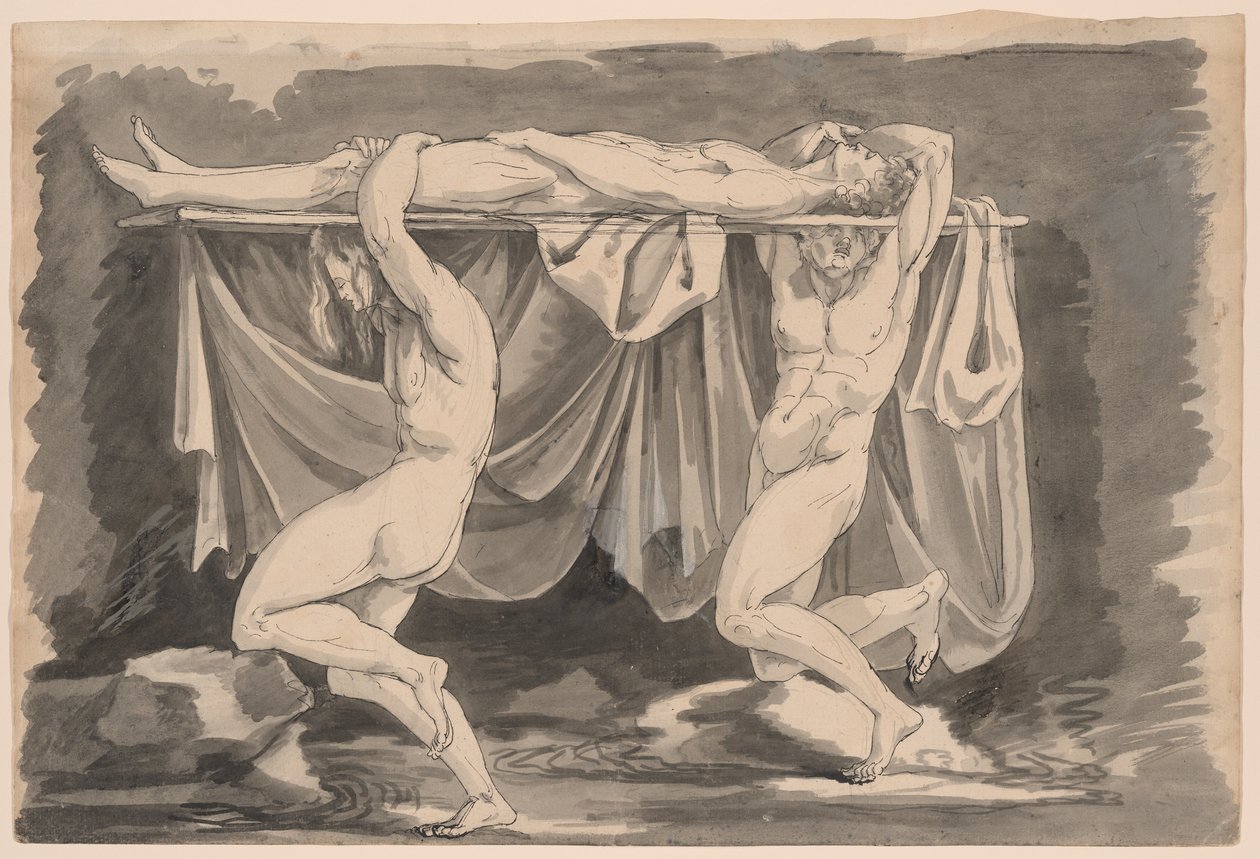 A Hero Born on a Bier, from The Master of Giants Portfolio by Prince Hoare