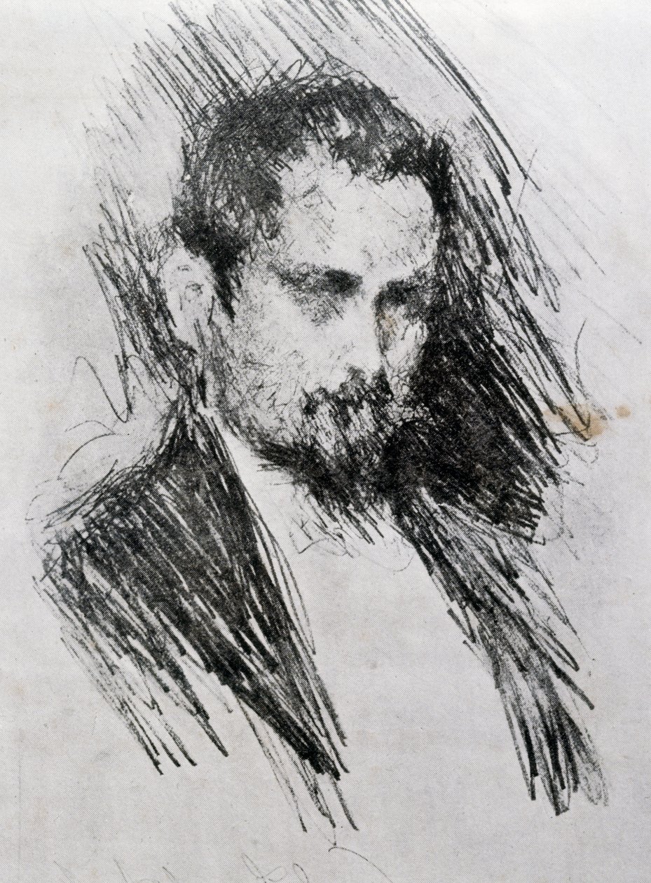 Portrait of Luigi Illica by Prince Paul Petrovic Troubetzkoy