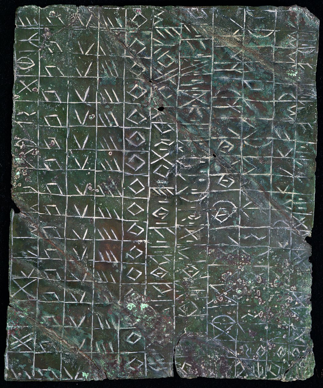 Votive Plaque with a Venetic Inscription, from Italy