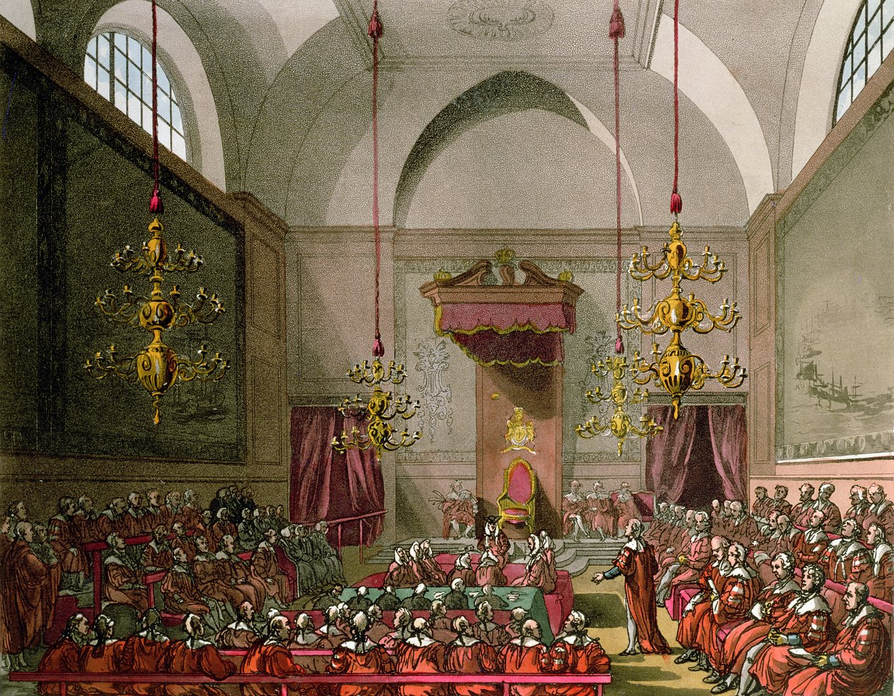 House of Lords from Ackermann
