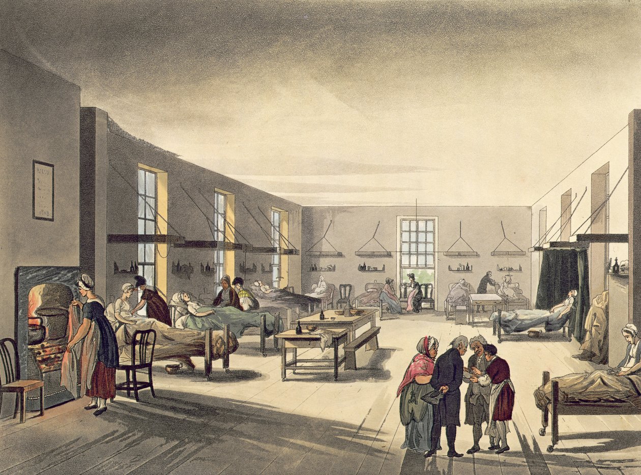 Middlesex Hospital from Ackermann