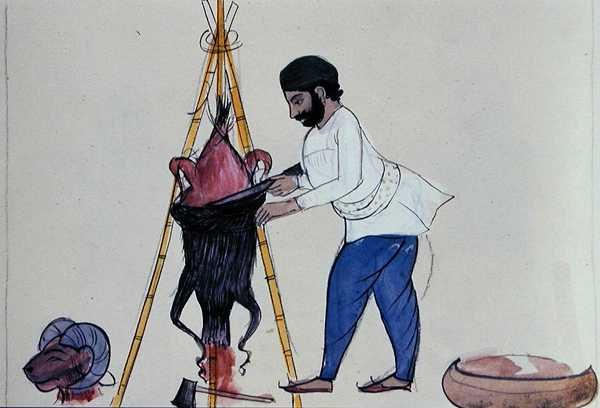 Butcher by Punjabi School