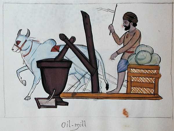 Oil Mill, c.1890 by Punjabi School