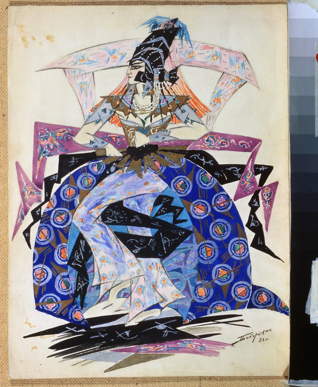 Costume design for the ballet 