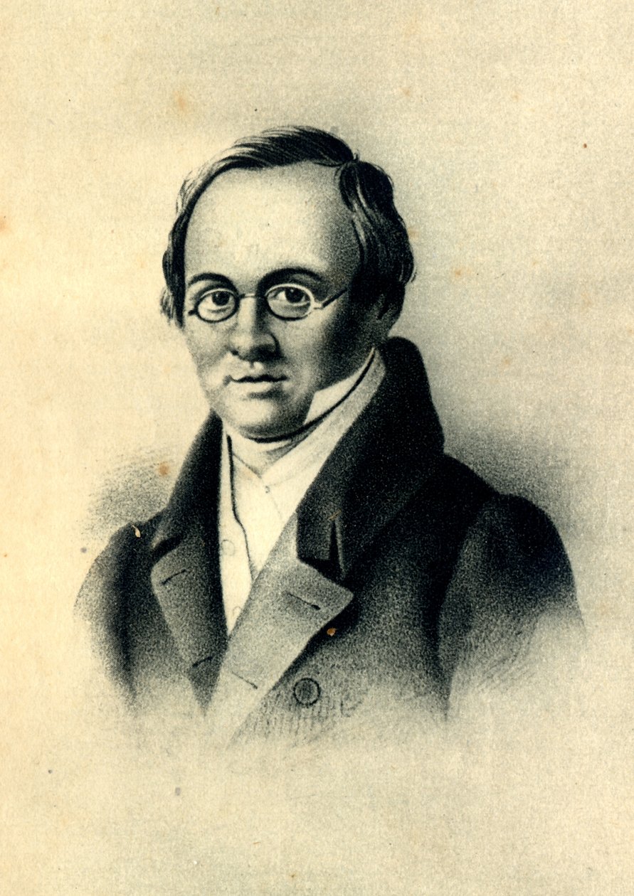 Portrait of the Poet Anton A. Delvig by Pyotr Fyodorovich Borel