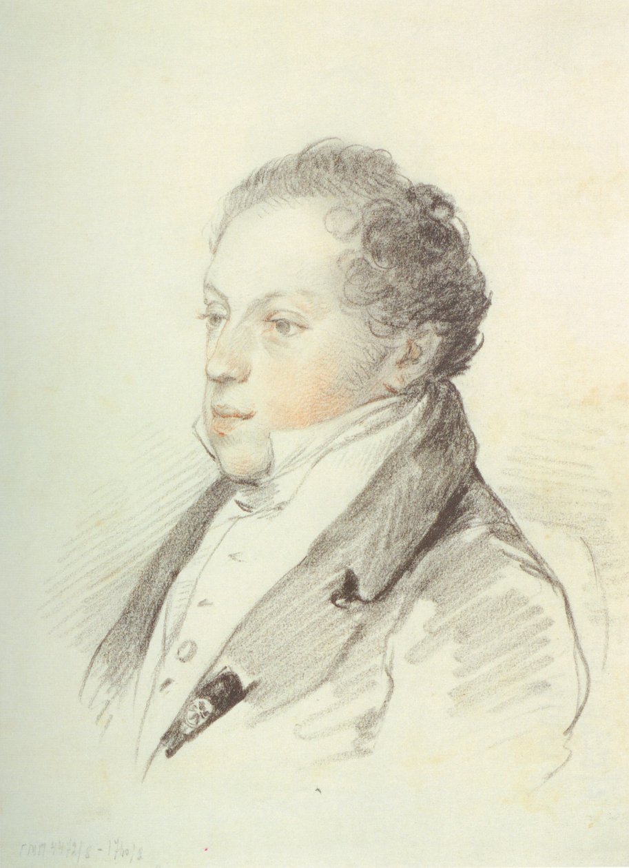 Portrait of Alexey Nikitich Peshchurov by Pyotr Fyodorovich Sokolov