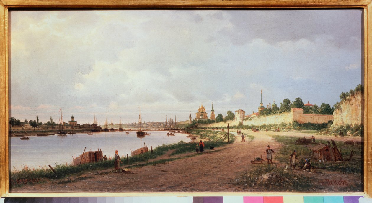 Pskov by Pjotr ​​​​Petrowitsch Wereschtschagin