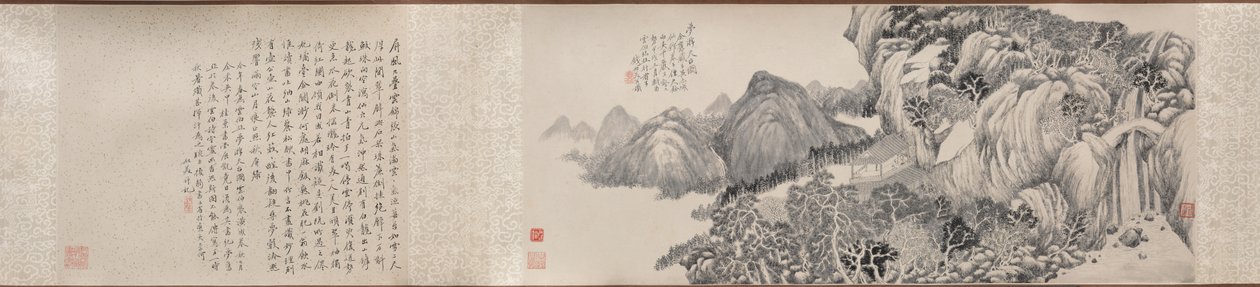 Dream Journey to Mt. Tiantai by Qian Du