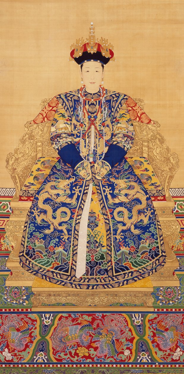 Empress Xiaogongren (1660-1723) by Qing Dynasty Chinese School