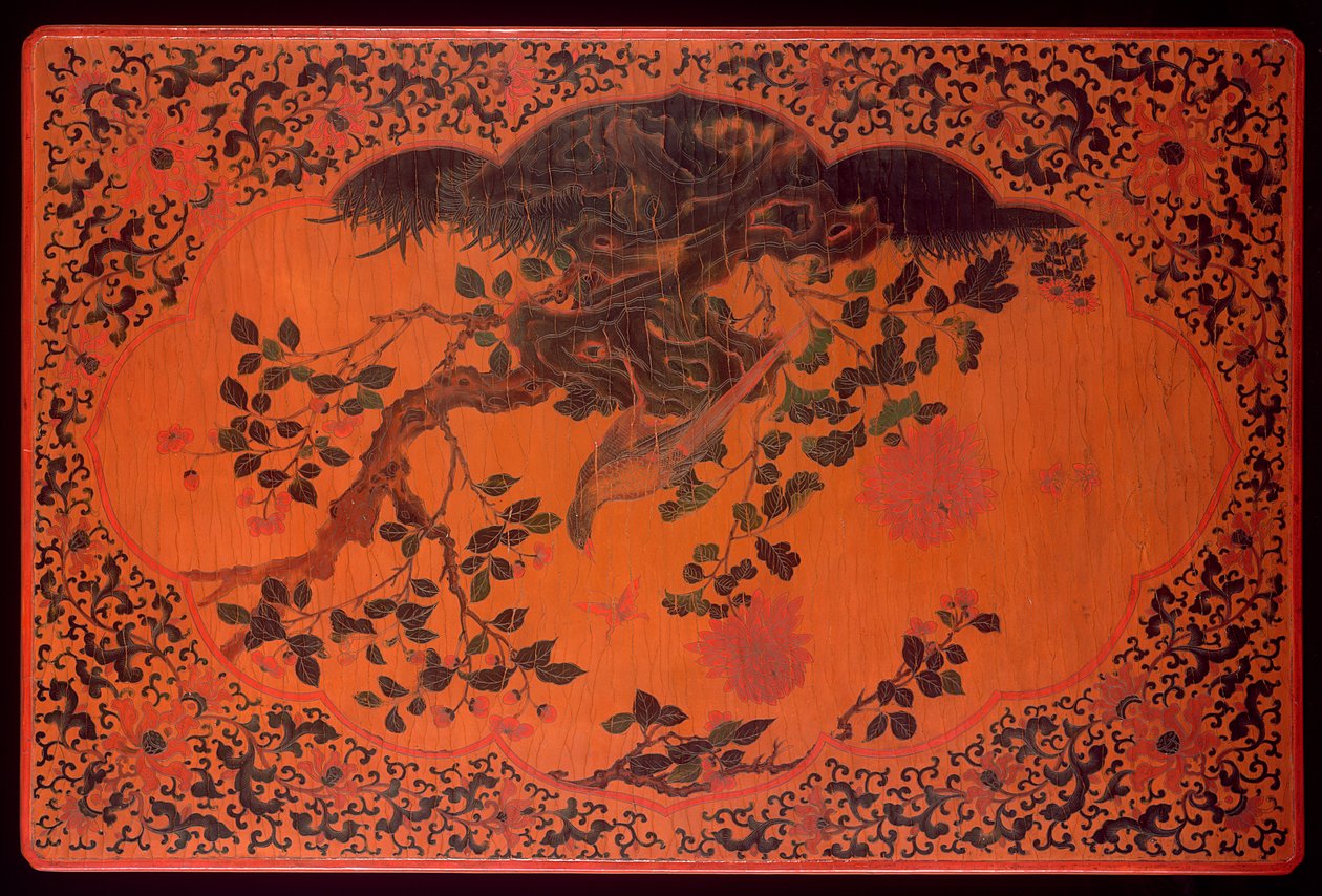 Table Top, Kangxi Period (1662-1722) by Qing Dynasty Chinese School