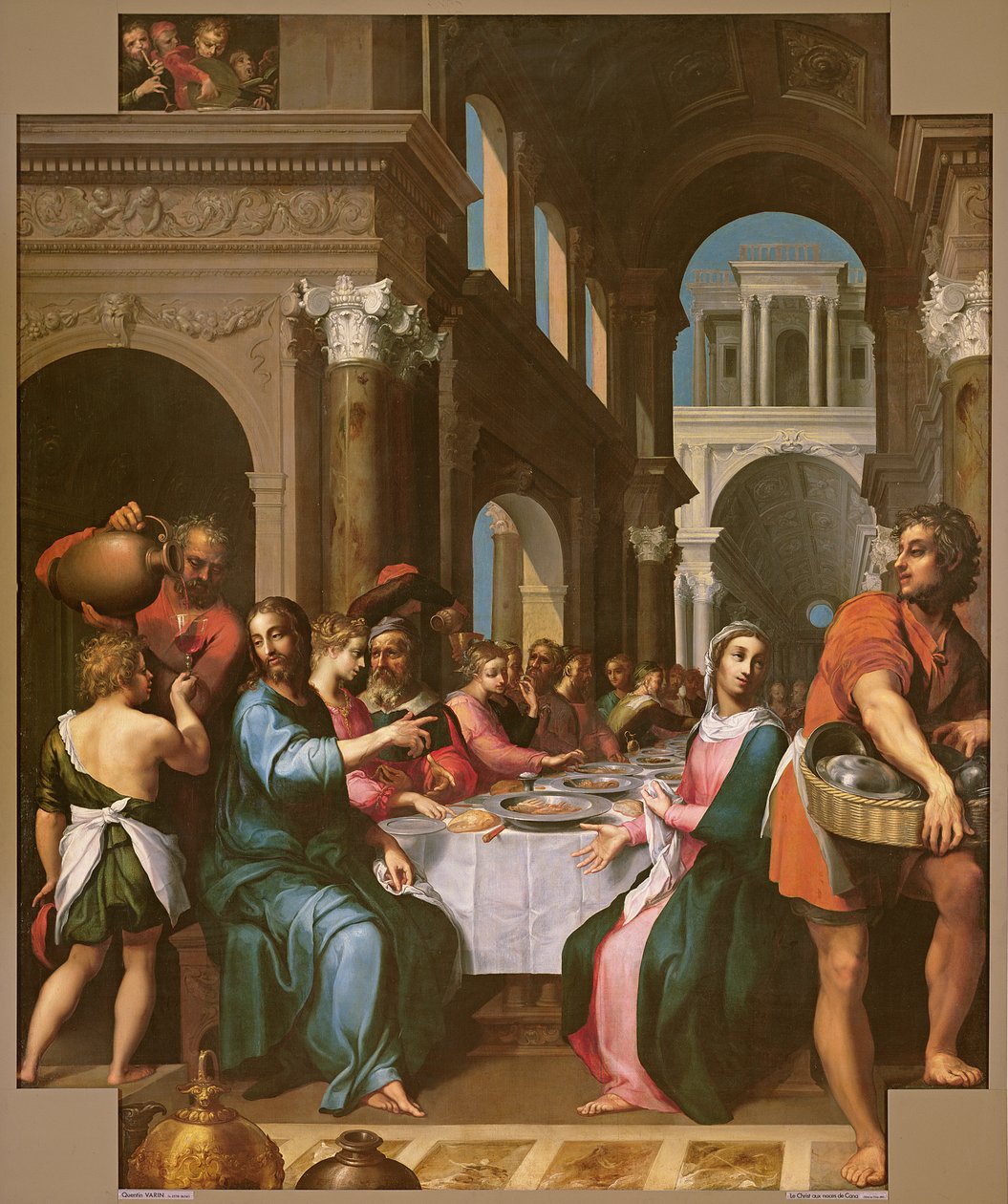 The Marriage at Cana by Quentin Varin