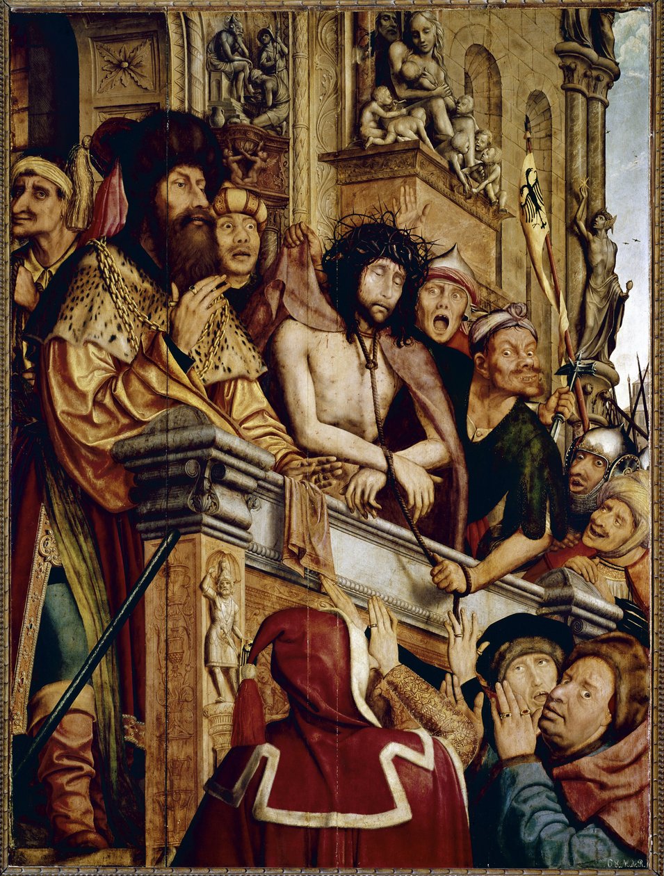Ecce Homo, Christ presented to the People by Quentin Massys or Metsys