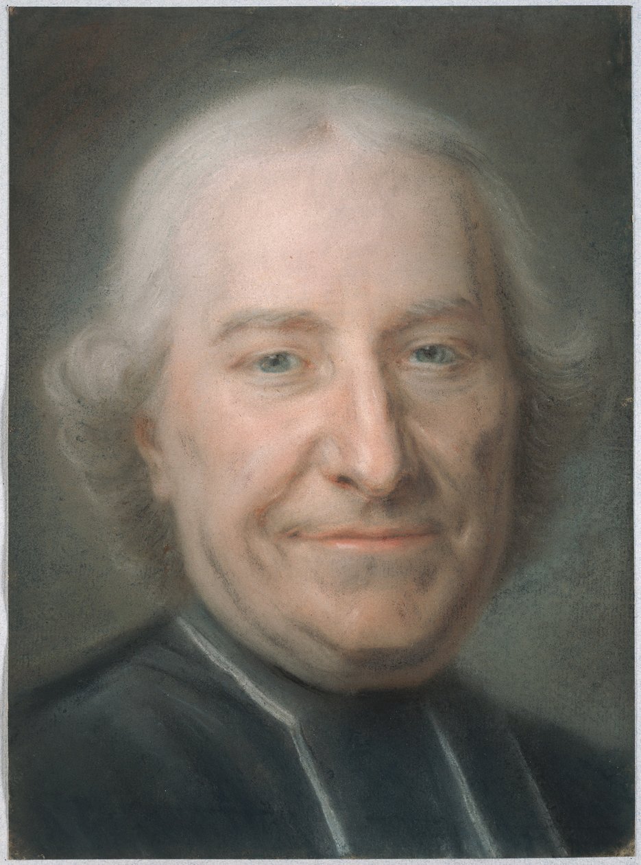 Portrait of Claude Charles Deschamps by Quentin de la Latour