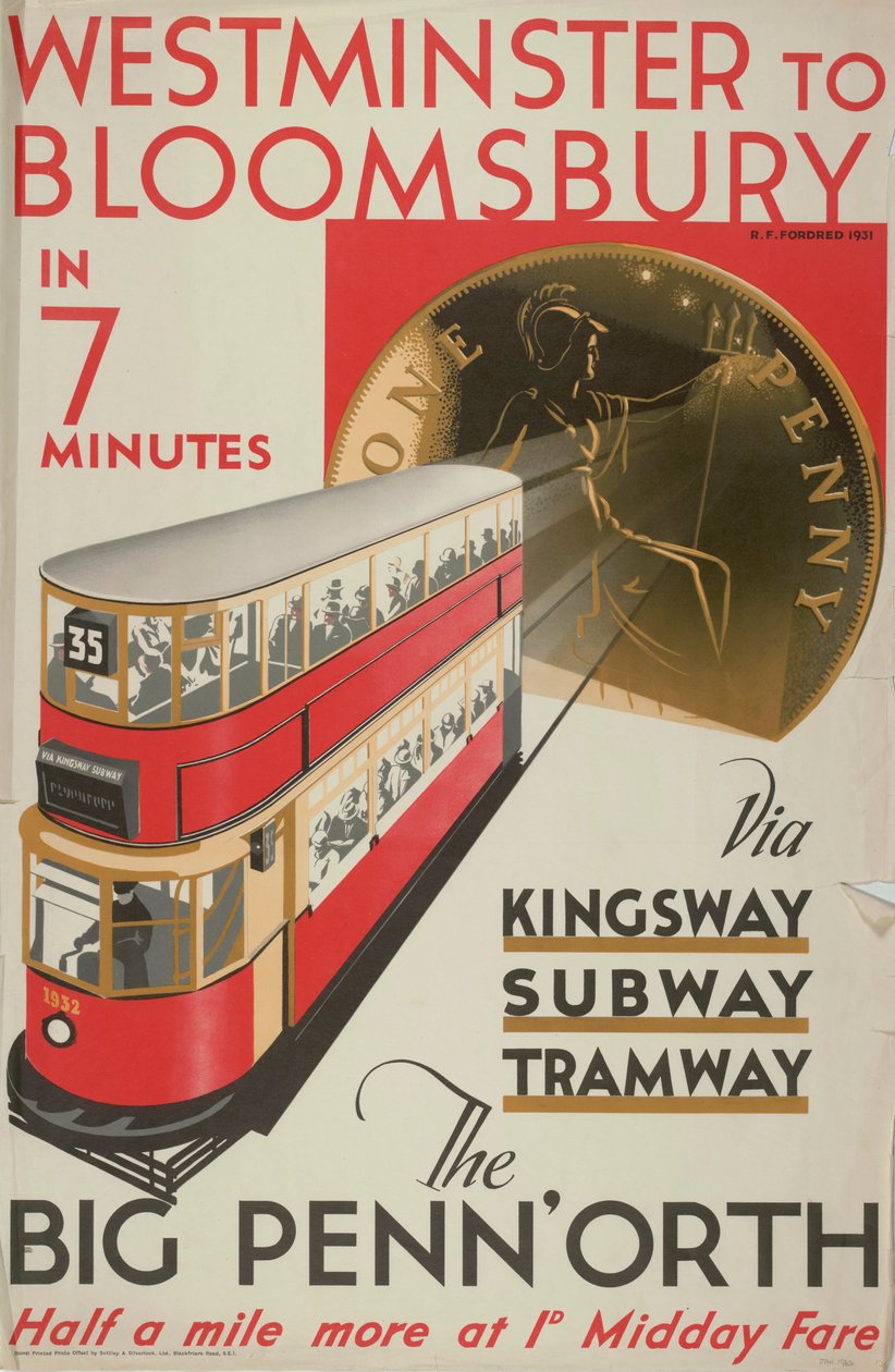 Westminster to Bloomsbury, the Big Penn