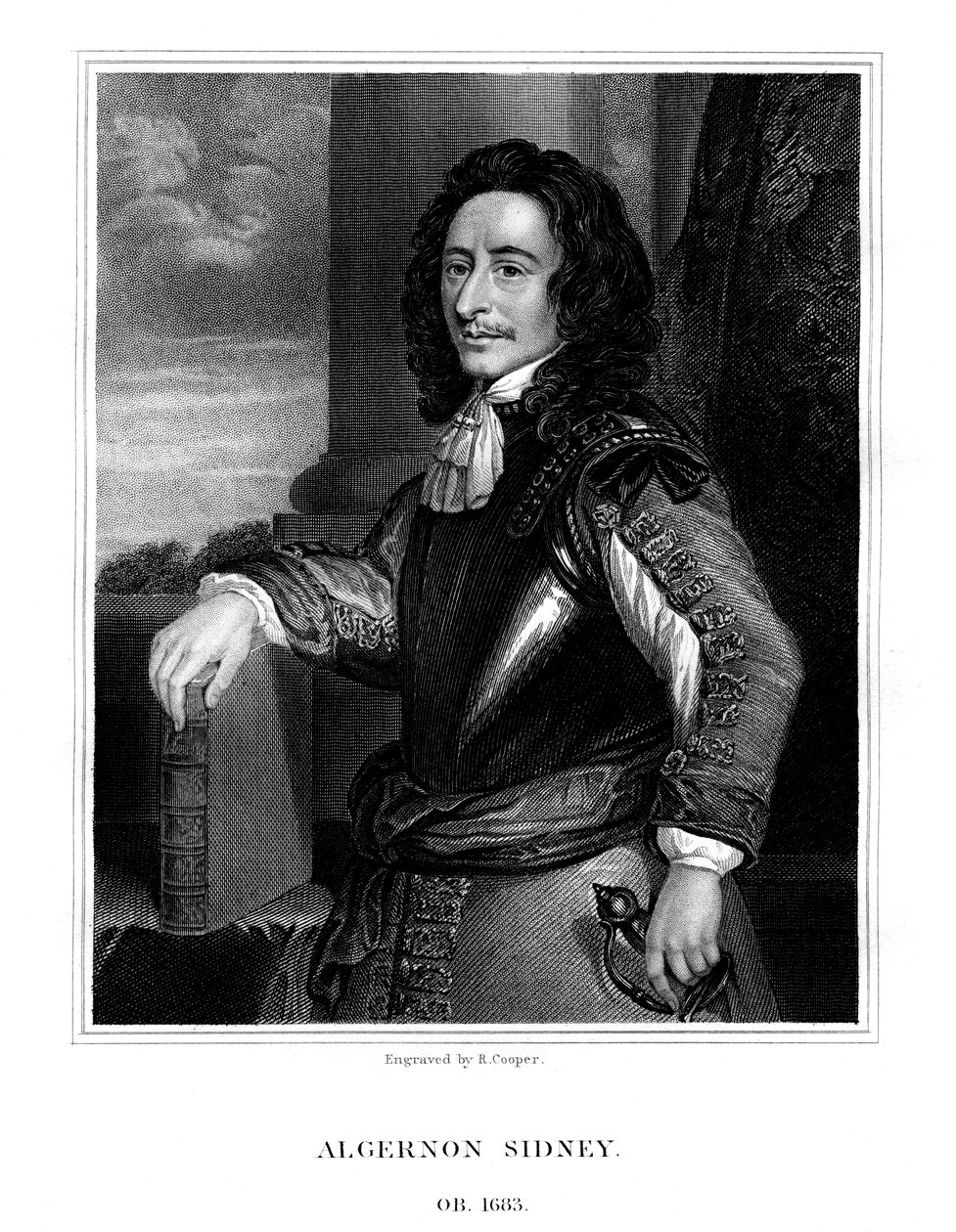 Algernon Sydney, English Politician by R. Cooper