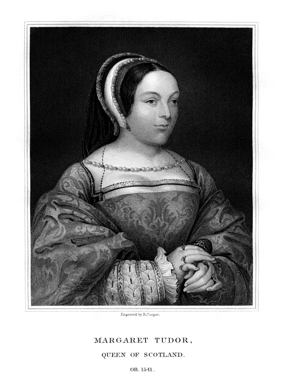 Margaret Tudor, Queen of Scotland by R. Cooper