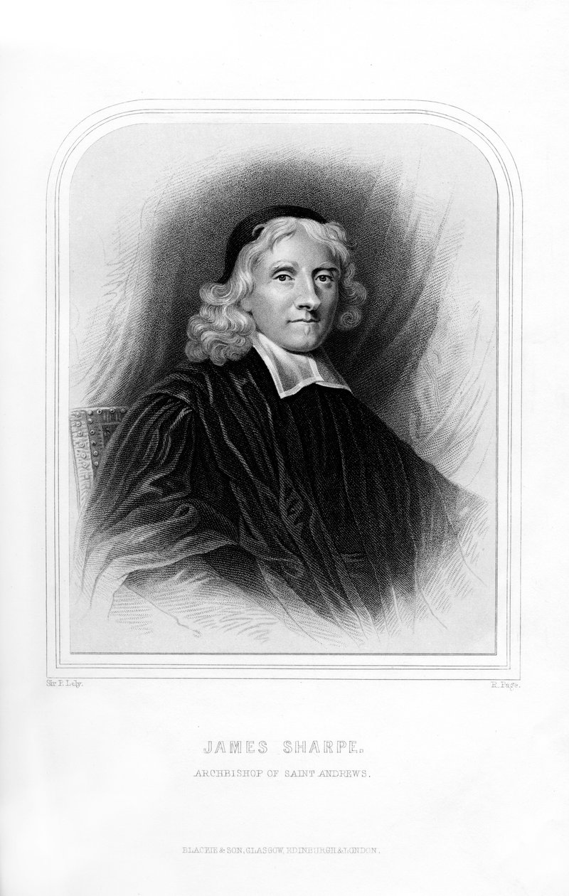 James Sharpe, Scottish Clergyman, 1870 by R. Page