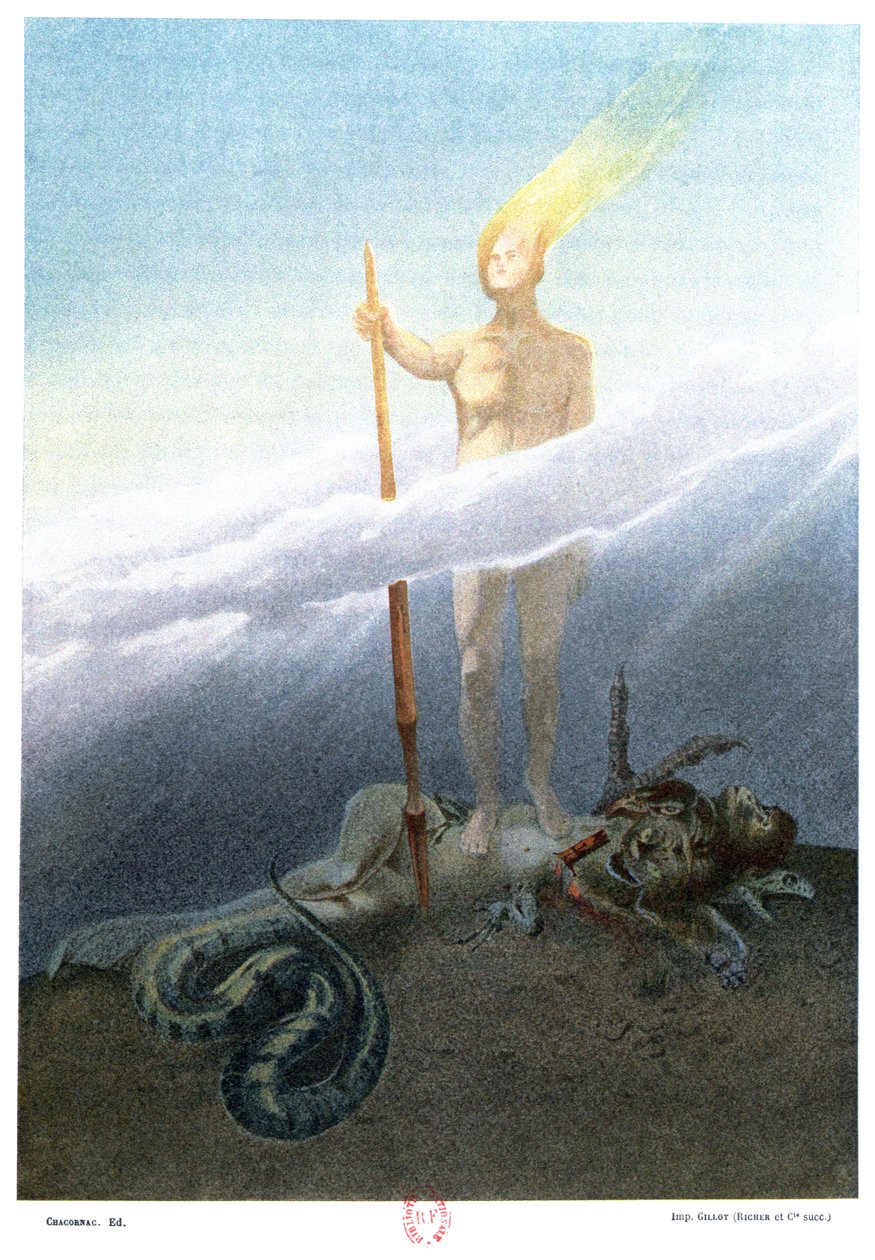 Absolution through Reincarnation, illustration from 