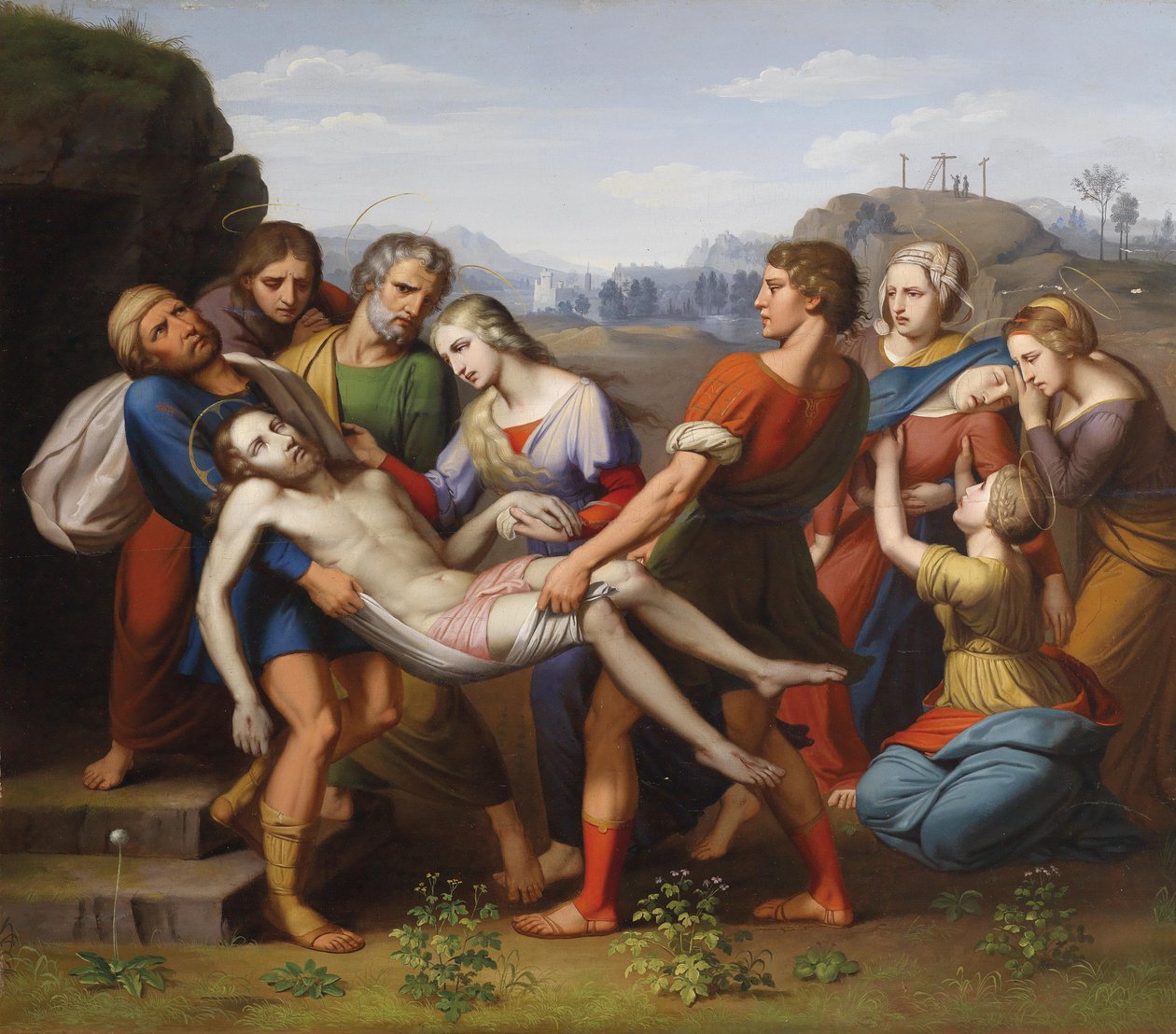 Burial of Christ by Raffaello Sanzio Raphael