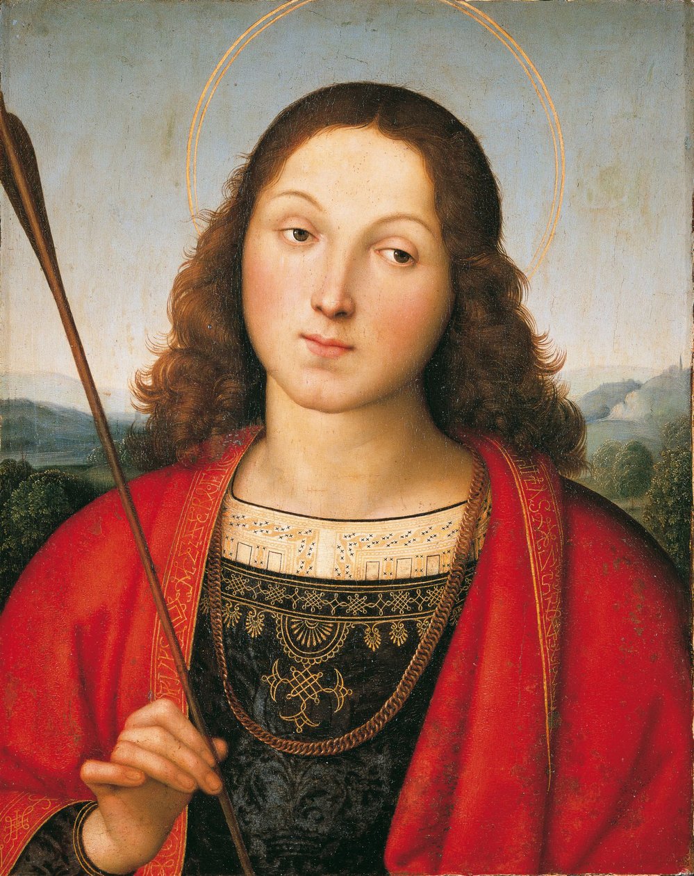 Saint Sebastian by Raffaello Sanzio Raphael