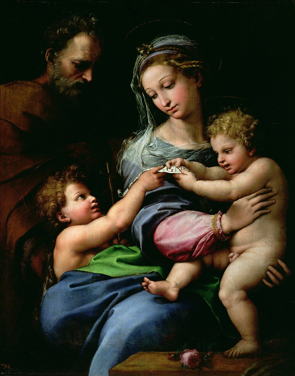The Virgin of the Rose, c.1518 by Raffaello Sanzio Raphael