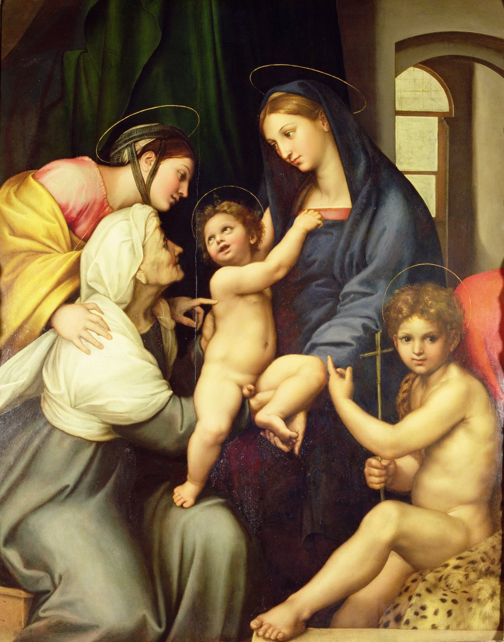 By The Holy Family Raphael Issued Eighteen Cent 'The Holy Family Of