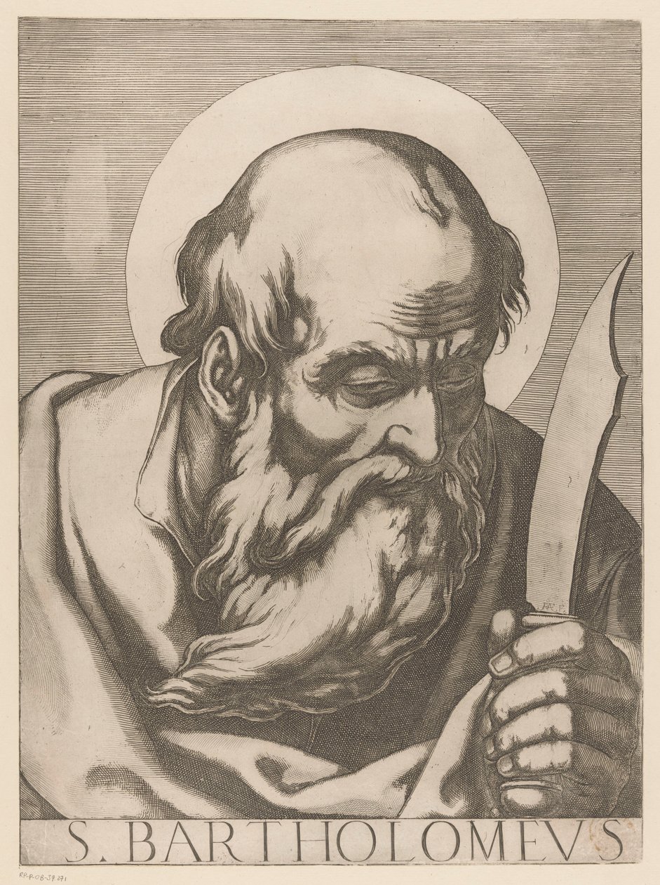 Saint Bartholomew by Raffaello Schiaminossi