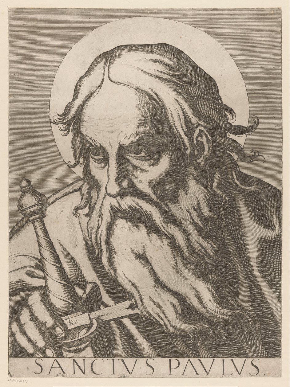Saint Paul by Raffaello Schiaminossi