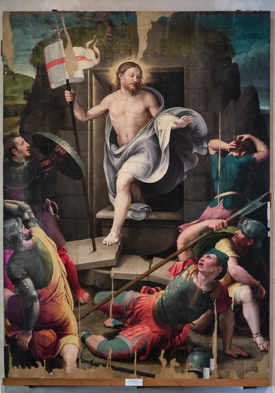 Resurrection of Christ by Raffaello dal Colle